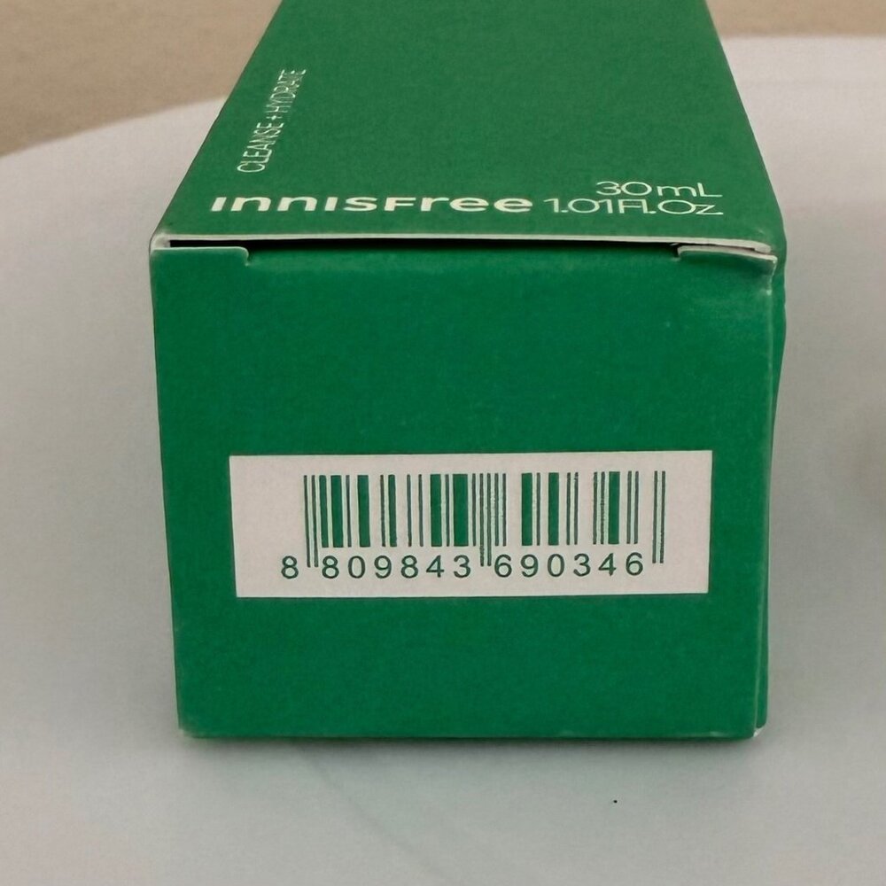 Innisfree Green Tea Amino Acid Cleansing Foam 30 ml Facial Cleanser - Picture 7 of 7